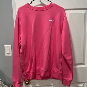Nike Fleece Crew Neck, Hot Pino